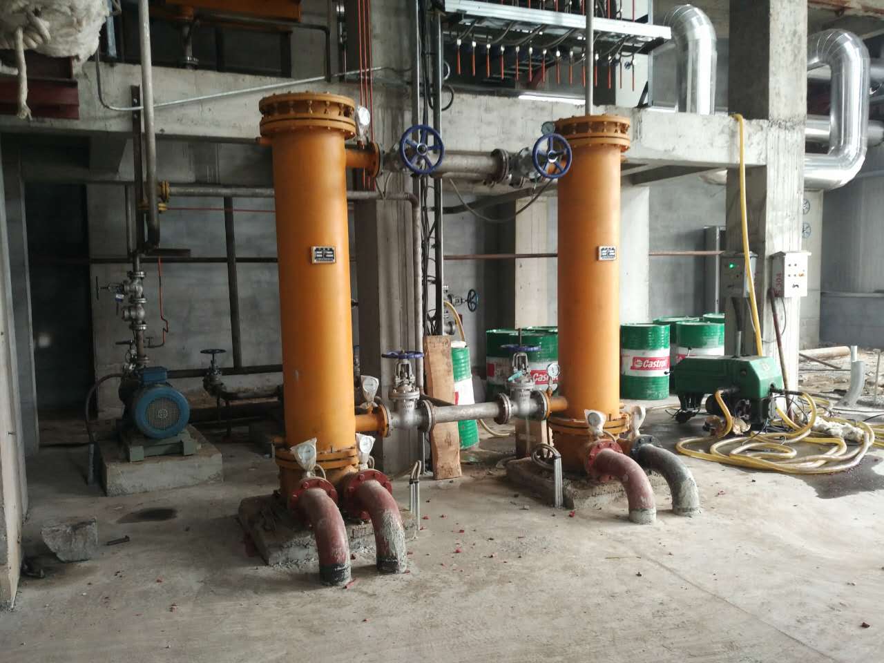 船用冷油器換管，船用冷油器換不銹鋼管